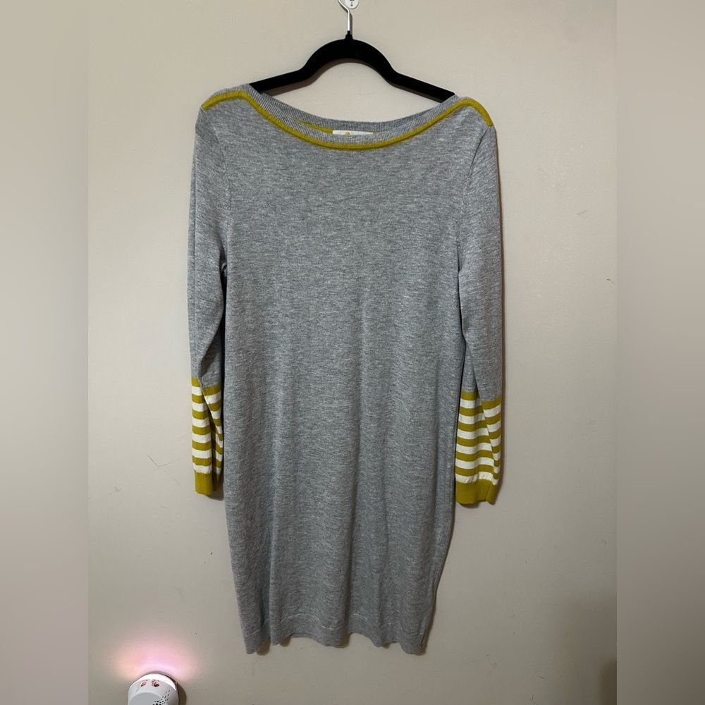 Boden Alba Dress Grey Melange - Picture 6 of 7